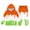 C208 Orange, variant on CONZONE Toddler Boys Outfits 2 Piece Ice Cream Graphic Long Sleeve Hoodies Pants Set Funny Fall Winter Clothes for Kids