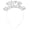 Sliver, variant on Yoyauz Happy Birthday Crown Rainbow Headband Birthday Headwear Birthday Crown Gift Party Decoration Ladies Girls