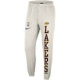 thumbnail image 2 of Men's Nike Oatmeal Los Angeles Lakers 75th Anniversary Courtside Fleece Pants, 2 of 3
