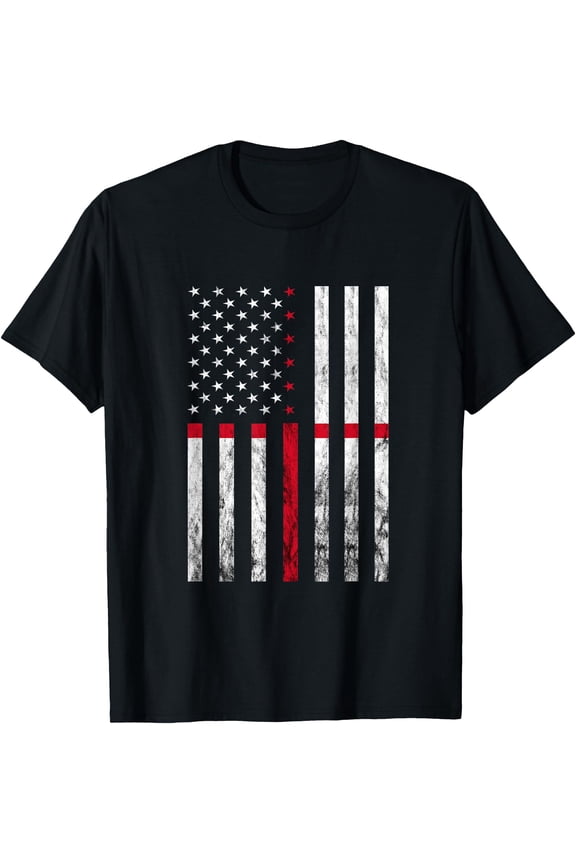 Vintage USA America English Flag St George's Cross England T-Shirt