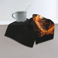thumbnail image 6 of Football on Fire Hand Towels, Face Towel Soft Guest Towel Portable Kitchen Tea Dish Towels Washcloths Bathroom Decor Housewarming Gifts 15.7" X 27.5", 6 of 17
