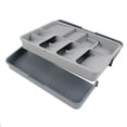 thumbnail image 1 of TIMIFIS Storage Boxs Kitchen Knives, Forks, Tableware Storage Box, Chopsticks, Spoons, Sorting Cabinet, Large Capacity, Built-in Drawer Storage Partition Storage Trunks & Bag, 1 of 8
