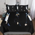 thumbnail image 3 of Michael Jackson Pieces Lightweight Soft Microfiber Duvet Cover and Digital Print Musician D Dancer King, 3 of 5