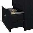 thumbnail image 5 of Fairview Storage Cabinet with File Drawer in Black and Cherry - Engineered Wood, 5 of 7