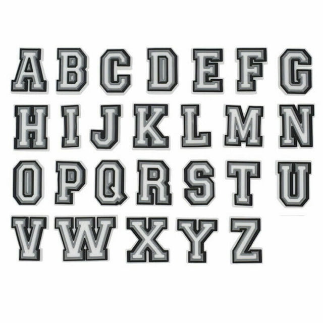 Agujero Zapatos Encantos Con Pulsera Pvc Letra Número Hebilla Pulsera Accesorio Zapato Decoración Yuarrent HA038017-00