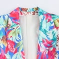 thumbnail image 4 of HH TRAF Nueva moda mujer elegante manga larga bolsillo falso abrigo casual 2024 mujeres estampado de satén cuello vuelto chaqueta suelta, 4 of 4