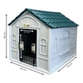 thumbnail image 2 of Casa Térmica para Perros con Puerta Giropet Mediana 75x63x65 azul, 2 of 9