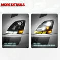 thumbnail image 4 of DNA Motoring For 03-17 Volvo VN VNL VNM VNX Full LED Switchback Headlight Lamps Pair Chrome, 4 of 9