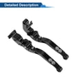 thumbnail image 6 of Unique Bargains Short Brake Clutch Levers for Aprilia RSV4 2009-2022 6 Position Adjustable Motorcycle Handlebar Brake Lever T6 6061 Aluminum Alloy Black 1 Set, 6 of 7