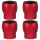 thumbnail image 2 of 4pcs Aluminum Valve Caps: Alloy Tire Stem Covers - Universal Decorative Replacement Caps for Car Wheels Air Valve Protection, 2 of 3