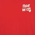 thumbnail image 3 of Youre All Doomed - Women's Oversized Graphic T-Shirt - Friday The 13Th, 3 of 4