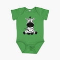 thumbnail image 2 of Luvly Art Of Zoo Short Sleeve Baby One-Piece, New Born, Baby Shower Gift, New Parents Gift, 2 of 4