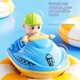 thumbnail image 2 of Baby bath water toy - Baby Bath Toys for Luminous Animals Set, Bath Time Toy Bathroom Wall Bathtub Tub Shower Kids Baby Infant Girls Boys Age 18months and up（Cat fishing with 3 animals）, 2 of 5