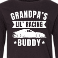 thumbnail image 4 of Inktastic Grandpas Lil Racing Buddy Long Sleeve Youth T-Shirt, 4 of 5
