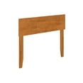 thumbnail image 2 of AFI Orlando Twin Modern Solid Wood Panel Headboard with Attachable Charger, Light Toffee, 2 of 10