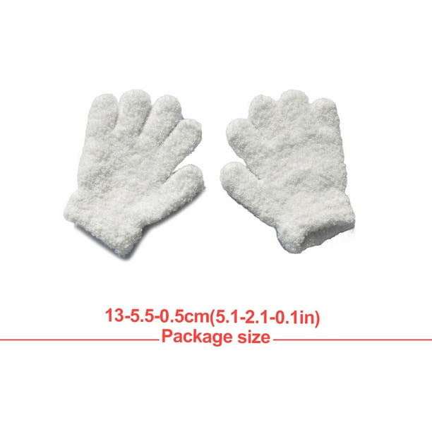 Kids fur gloves deals
