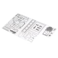thumbnail image 4 of Card Making Stamps3pcs Clear Stamps DIY Embossing Stamp Scrapbooking Stamps Industry-Leading Standards, 4 of 8