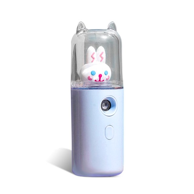 Moyic USB Sprayer Maker Portable 30ml Mini humidificador Fogger Face Steamer Viajar Camping Atomizador Instrumento de belleza Humidificadores Tipo 2 Azul Moyic HA012086-08B