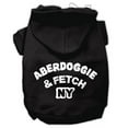 thumbnail image 1 of Aberdoggie Ny Sérigraphie Sweat à Capuche Noir Taille Med (12), 1 of 1