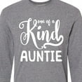 thumbnail image 4 of Inktastic Gift for Aunts | One of a Kind Auntie (white) Long Sleeve T-Shirt, 4 of 5
