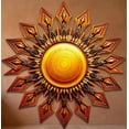 thumbnail image 6 of Sunburst Metal Wall Art with Desert Sun Design, Decorative Wall Decor, 6 of 8