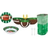 Party City Football Serveware Party Kit, Football Party Supplies, Cardstock, Includes Party Platter