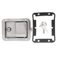 thumbnail image 1 of Paddle Latch, Polished Sturdy Toolbox Locks Stainless Steel Weather Resistant With 2 Keys For  For Truck For Trailer, 1 of 8