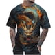 thumbnail image 1 of Camisetas de Cuello de la Tripulación de los Hombres de Verano Redondo Cuello Impreso Camiseta, Top Atlético de Secado Rápido Casual para los Hombres, 1 of 5