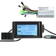 thumbnail image 1 of E-Bike Brushless Controller LCD Display Panel Kit with Dual Mode Sensor for E-Bikes, 1 of 8