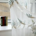 Thermal Curtains 84 Inches Long Sheer Curtain Window Voile Drape 1