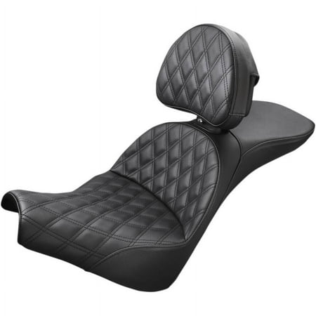 Saddlemen 818-30-030LS Explorer LS Touring Seat with Backrest