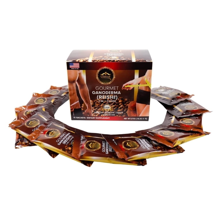 Eternal Spirit Beauty Ganoderma Reishi 4 in 1 Coffee - Walmart.com