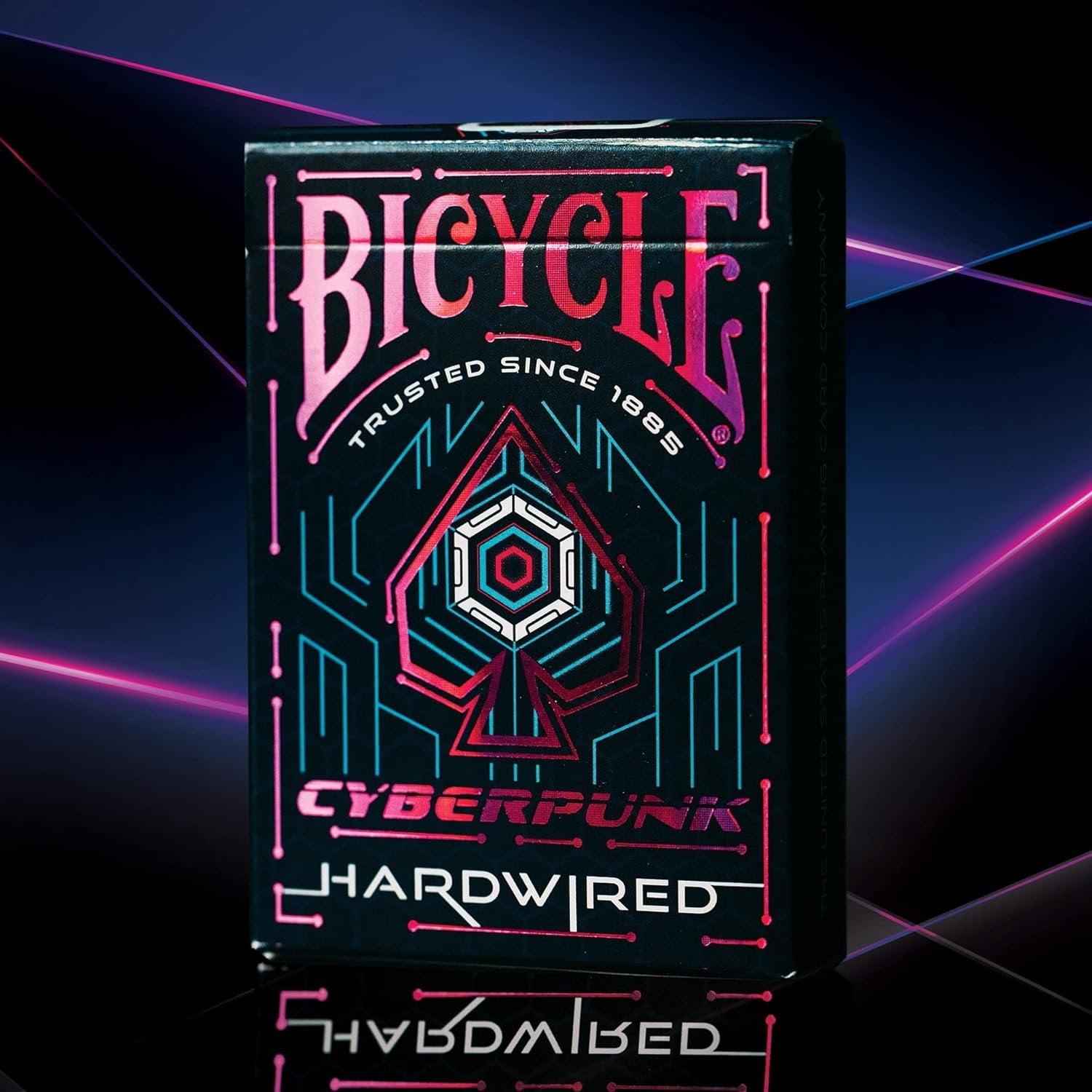 Bicycle Cyberpunk Cyber City Playing Cards - High-Tech Game