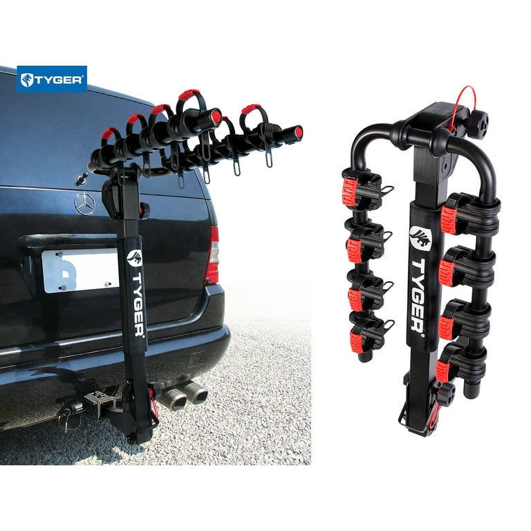 Tyger Auto TG-RK4B102B Deluxe 4-bike Carrier Rack Compatible Tyger Auto TG-RK4B102B Deluxe 4-bike Carrier Rack Compatible