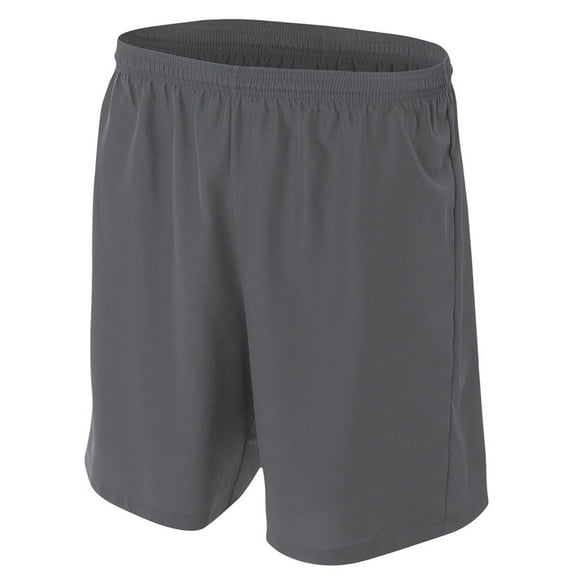 A4 Woven Soccer Short For Men in Graphite | N5343