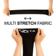 thumbnail image 5 of Sleeve XXL Wide Plus Size Calf Compression, Soothing Comfy Gradient Support, Prevents Swelling, Pain, Edema, DVT, Large Cuffs, Stretch to 26 Inches, Unisex, for Nurses, Seniors, Flights (Black), 5 of 5