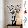 thumbnail image 7 of Artificial Blossom Branches,Faux Floral Branch Realistic Artificial Flower Arrangement Vase Decor Home Interior, Lobby Decoration,Table Centerpieces Decor,White, 7 of 7