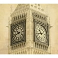 thumbnail image 3 of Anonymous 13x12 Black Modern Framed Museum Art Print Titled - Big Ben Vintage, 3 of 5