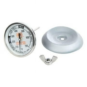 Portable Kitchens 8017405 Tel-Tru Stainless Steel Grill Thermometer, Silver