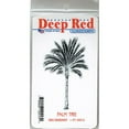 thumbnail image 2 of Deep Red Stamps Palm Tree Rubber Stamp, 2 of 4