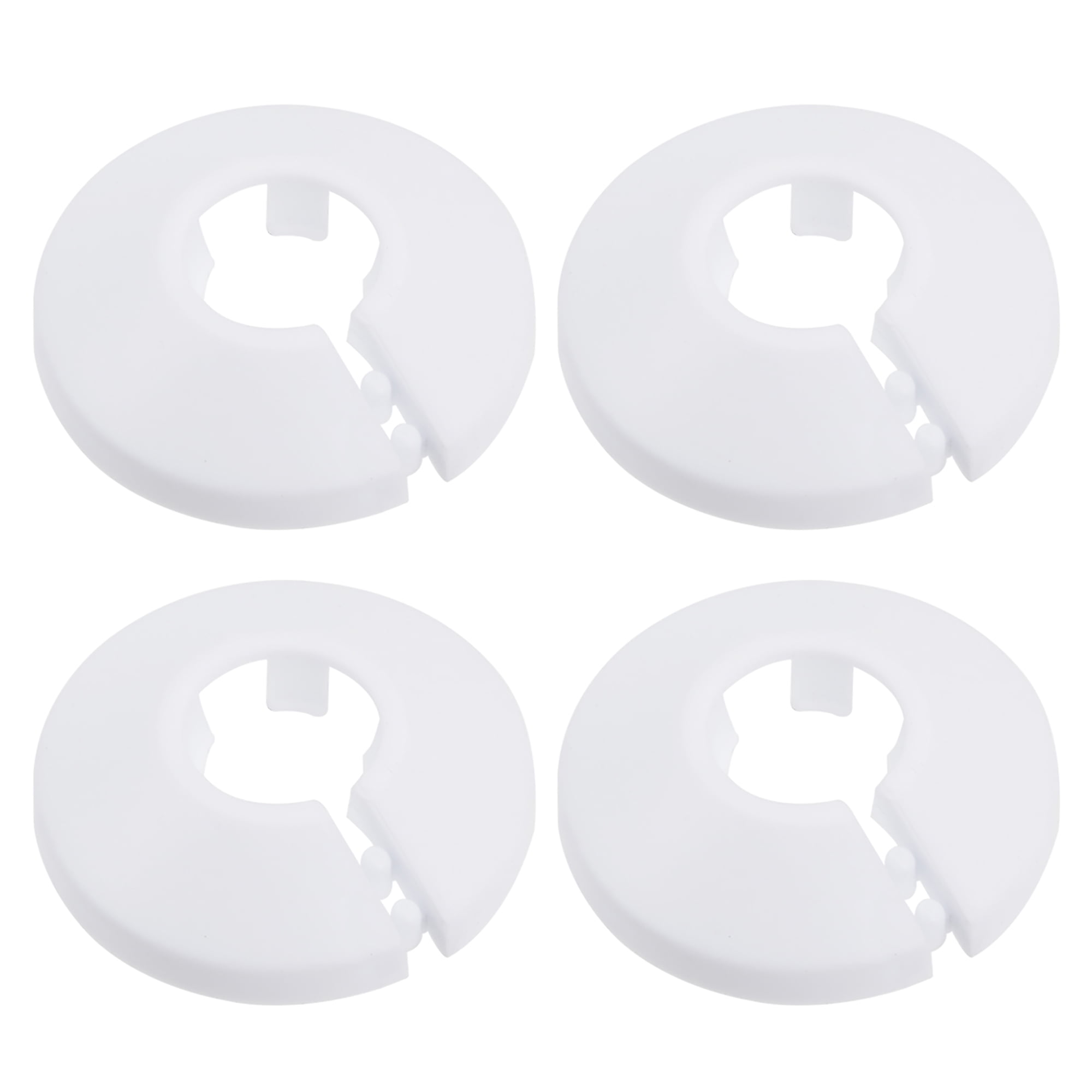 16mm Pipe Cover Decoration PP Escutcheon Water Pipe Wall Cover White