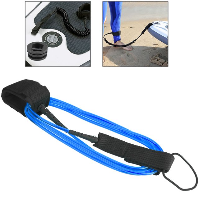 Cuerda de pie para Surf JadeshayMX Ajustable para Deportes acuáticos de TPU Azul