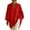 Red, variant on Gsakboxl Sweatshirt Women Solid Color Oversized Loose Poncho Style Knit Sweater Soft Flowy Casual Pullover Top For Autumn Winter Daily Sun Protection