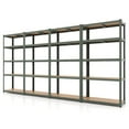 thumbnail image 1 of Costway Unité de Rayonnage de Garage Ajustable 4 Pcs 5 Niveaux avec Charge Max 2000 lbs pour Entrepôt Gris, 1 of 9