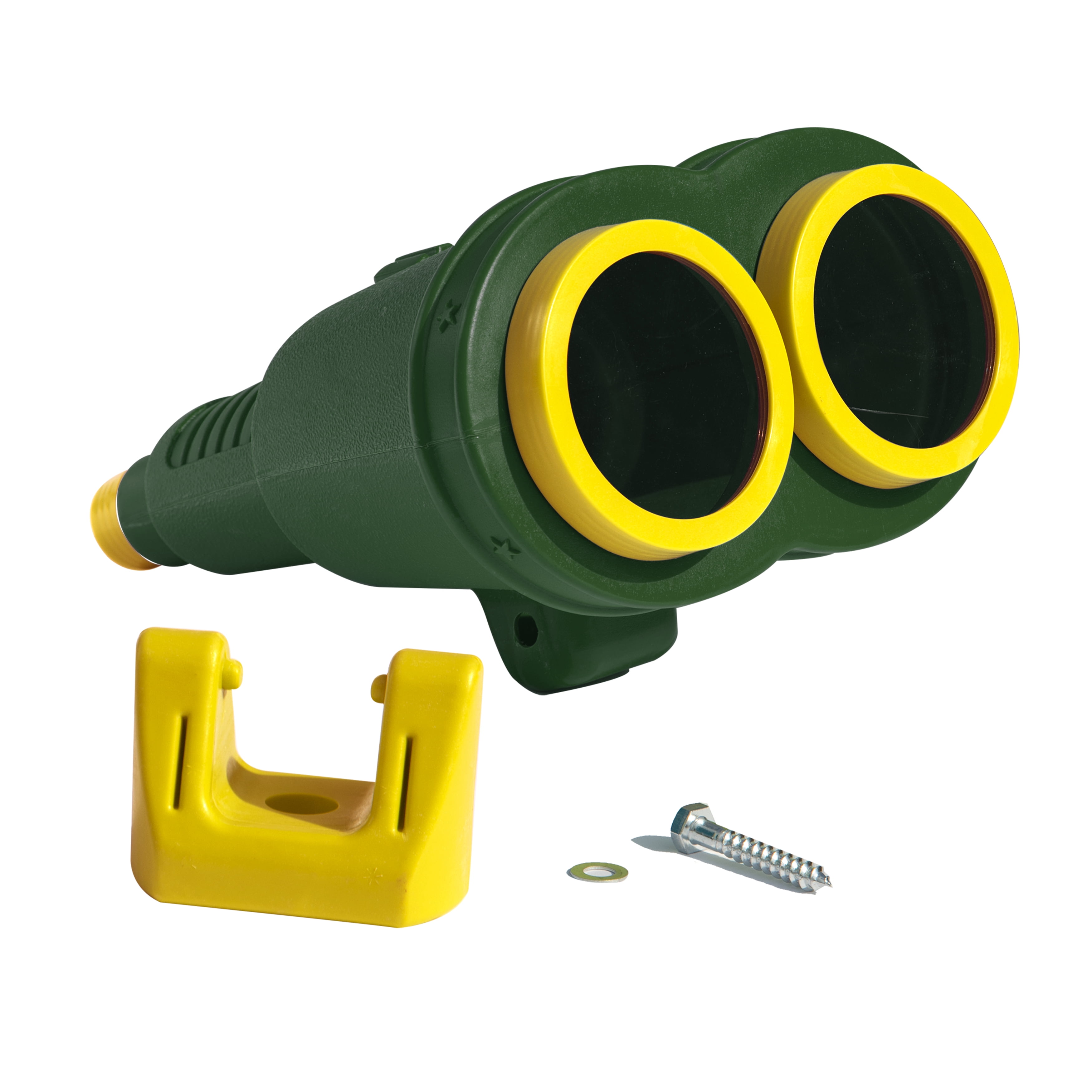 Swing-N-Slide Toy Jumbo Binoculars - Green/Yellow, Non-Magnifying