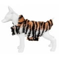 thumbnail image 5 of Pet Life ® Luxe 'Tigerbone' Tiger-Patterned Mink Fashion Fur Dog Jacket, 5 of 9
