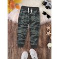 thumbnail image 6 of ATAIKU Toddler and Little Boys Cotton Pull On Active Jogger Kids Long Pants Camouflage Casual Sweatpants 3T, 6 of 9