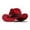 Z-Red, variant on Western Cowboy Hat for Men Women Western Style Cowboy Hat With Cow Head Decoration Outdoor Outing Casual Style Sun Hat Mens Cowboy Hat for Adult