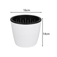 thumbnail image 6 of Manunclaims Flower Pot Dinosaur Egg Design Automatic Water Absorption Breathable Thickened with Drainage Holes Plant Container for Garden, 6 of 8