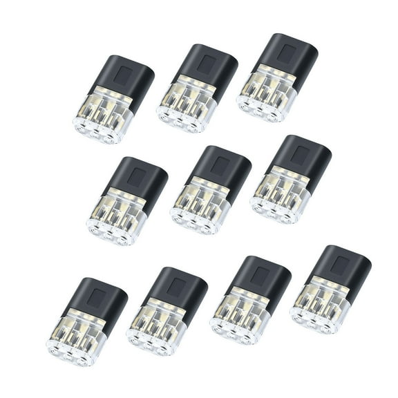10Pieces Lockable 3 Pin Wire Terminals Connectors for Practical Circuit Connection in Electrical Engineering Daily Use